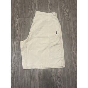 Patagonia Men's Tan Flat Front Cargo Outdoor Hiking Camping Shorts Size 38